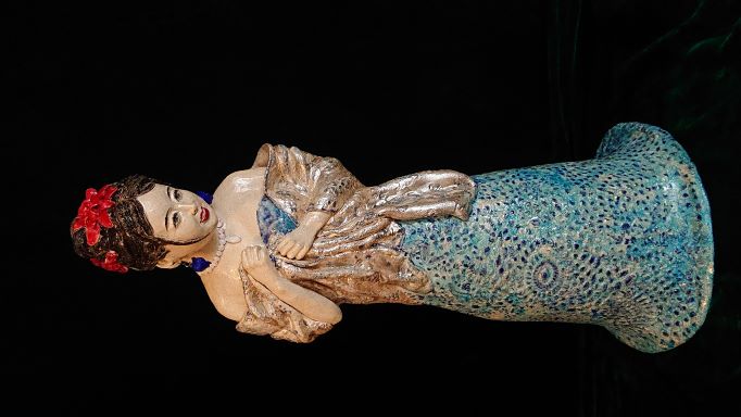 Yun Xie Lady in blue